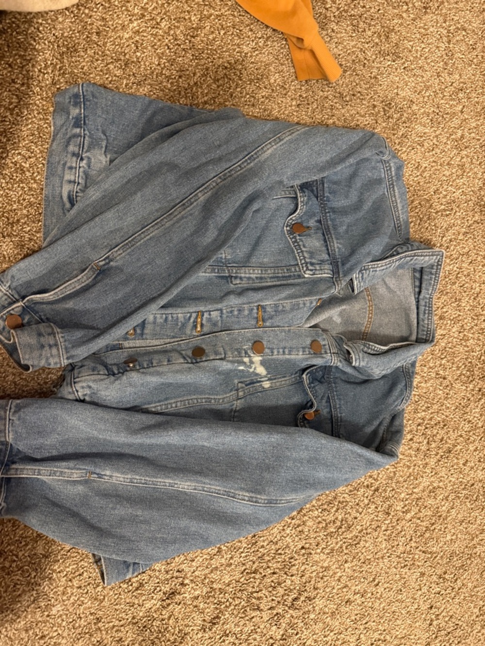 SHEIN Light Blue Denim Jean Jacket